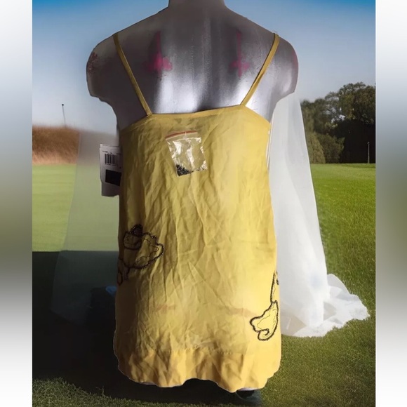 New $148 French Connection Silk Blouse Size 4 -Floral Beaded (no pink stains) - Picture 4 of 12